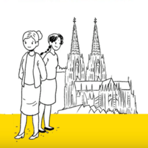 Frauen und der Kölner Dom